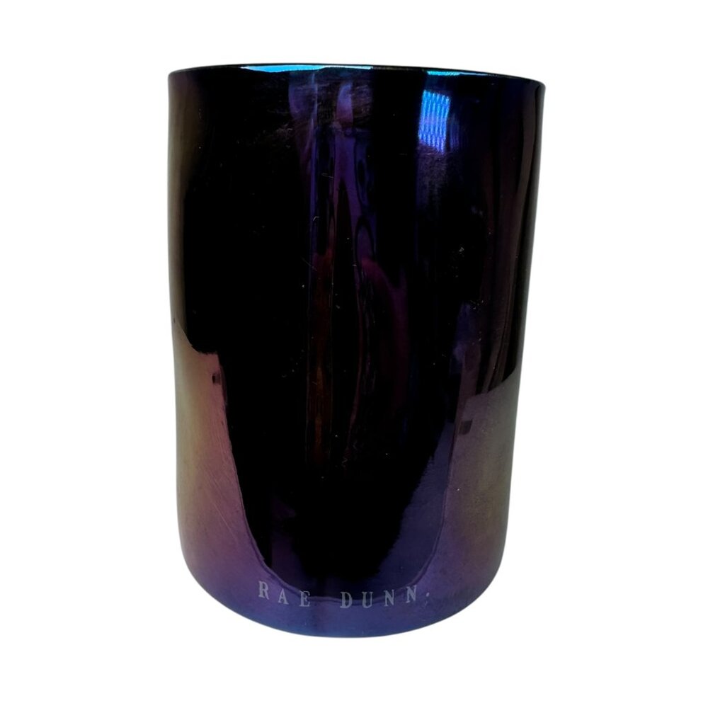 Spooky Season Rae Dunn EMPTY Iridescent Cup Halloween Pens Make-up Brushes Goth - Picture 2 of 5